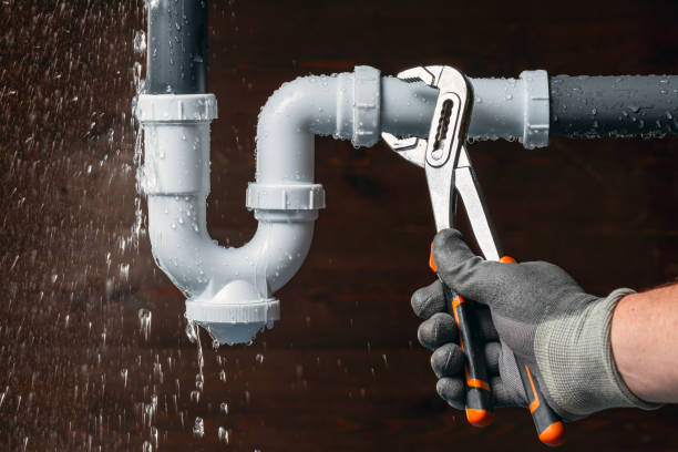 Professional Drain Cleaning technician working in Brecksville, OH